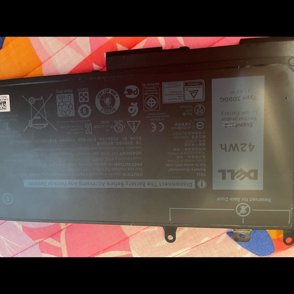 Dell 42  WH battery